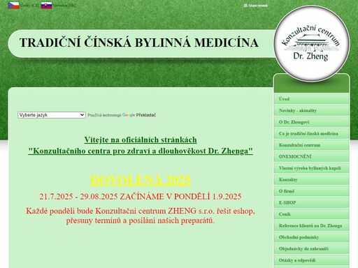 tradiční čínská bylinná medicína