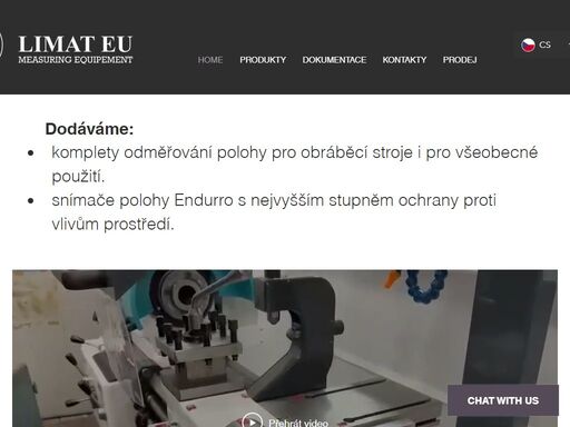 limat v.o.s, snímače polohy, robustnost, odolnost proti vlivu prostředí, praha běchovice