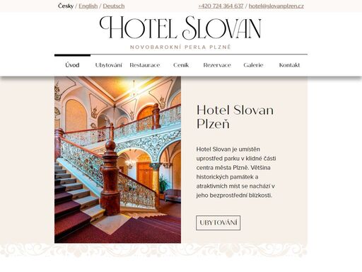 hotel slovan je umístěn uprostřed parku v klidné části centra města plzně. většina historických památek a atraktivních míst se nachází v jeho bezprostřední blízkosti.