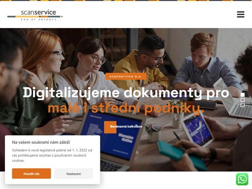 provádíme digitalizace dokumentů, digitalizace archivu, digitalizace faktur a vytěžování dat