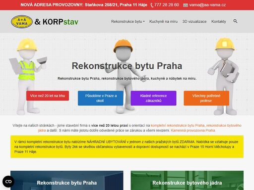 provádíme rekonstrukce bytu praha, rekonstrukce bytového jádra, kuchyňské linky a nábytek na míru. rovněž nabízíme fotorealistické 3d vizualizace interiéru.
