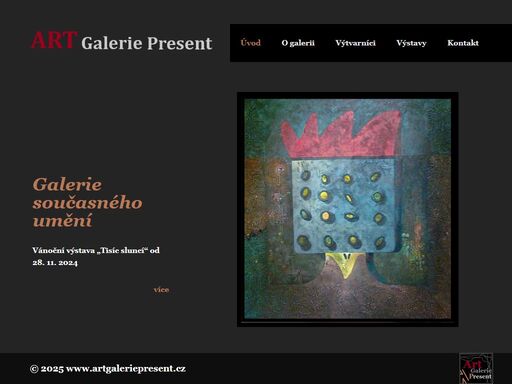 www.artgaleriepresent.cz