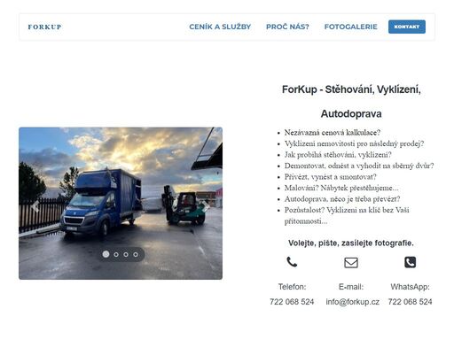 nabízíme stěhování bytů, domů, kanceláří. vyklízení pozůstalostí, sklepů, bytů (odvoz na sběrný dvůr). montáže nábytku, výnos do patra, přeprava předmětů, těžká břemena - trezory, kotle, piana. hodinový manžel, pokládka plovoucí podlahy a drobné opravy v bytě.
