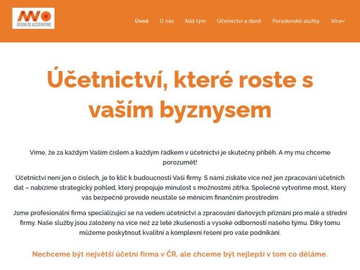 účetnictví, které roste s vaším byznysem