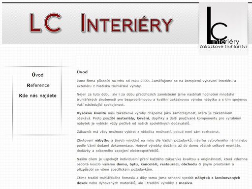 lc interiéry - truhlář interiéry exteriéry nábytek vybavení kuchyně jihlava vysočina