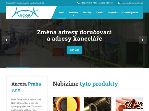 ancora praha, s.r.o. nabízí velké množství produktů mezi nimi také olovnaté, fosforové, cínové i hliníkové bronzy.