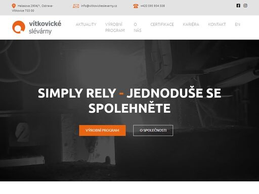tradiční průmyslová společnost s historií a tradicí.