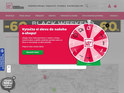 navštivte naše kamené prodejny a objevte neuvěřitelné nabídky. nakupujte na levnoshop.cz!