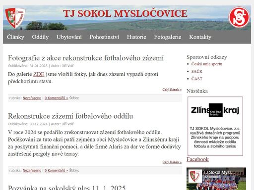 tj sokol mysločovice