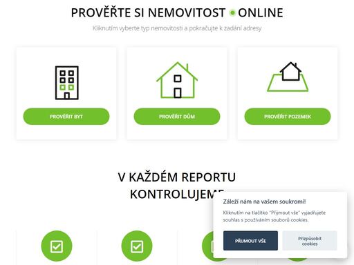 prověření nemovitosti online