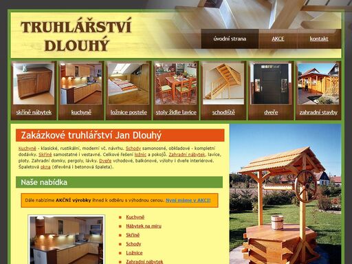 zakázkové truhlářství jan dlouhý, nepolisy.