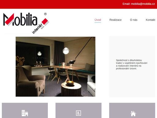mobilia interiér komplexní realizace interiérů