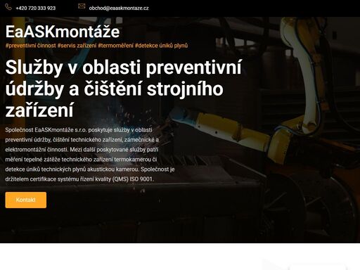 předmětem podnikání společnosti je poskytování a zajišťování technických služeb v oblasti elektrotechniky a strojírenství. členové firmy mají dlouholeté zkušenosti s řízením a realizací projektů a zakázek. cílem naší společnosti je neustálé zlepšování a rozvíjení našich aktivit tak, aby vše vedlo k prospěchu firmy a především spokojenosti zákazníka.