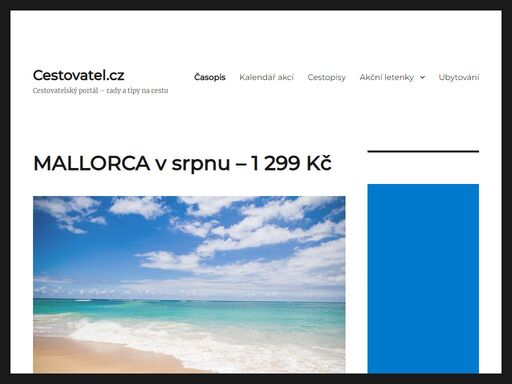 cestovatelský portál - rady a tipy na cestu