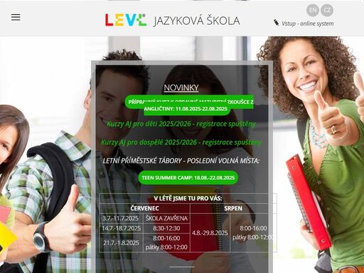jazyková škola levl languages v kolíně - výuka anglického, německého, francouzského jazyka