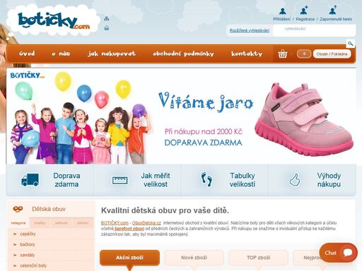 dětská obuv, dětské boty, obuvdětská.cz, botičky.com, barefoot