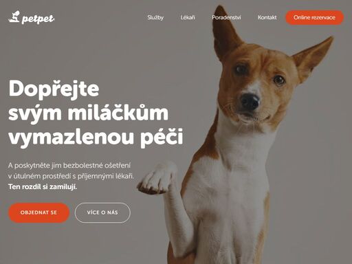 dopřejte svým miláčkům vymazlenou péči. poskytněte jim bezbolestné ošetření v útulném prostředí s příjemnými lékaři. ten rozdíl si zamilují.