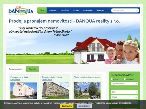 zajistíme vám prodej nebo pronájem domů, bytů a pozemků v plzni a širokém okolí - danqua reality s.r.o.