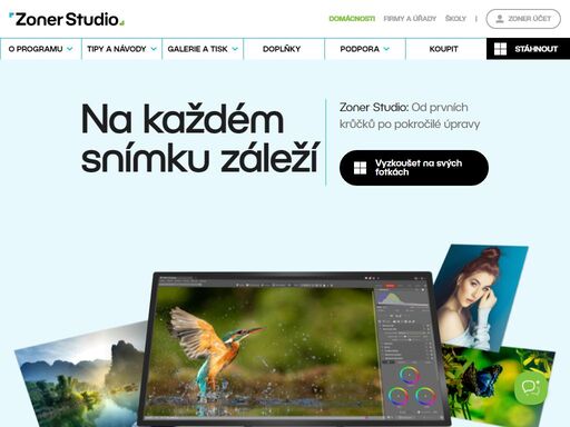program na úpravu fotek i videí v jednom? ?? nejlepší český software na stříhání, retušování, ukládání i prezentaci fotek a videí ????? s podporou v češtině