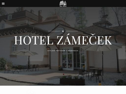 hotel zámeček na čeladné vám nabízí komorní a pohodlné prostředí k ubytování, odpočinku, relaxaci, sportu i podnikatelským aktivitám.