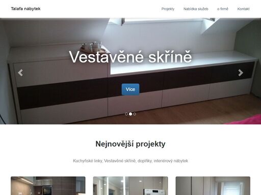 kuchyňské linky,vestavěné skříně,doplňky,interiérový nábytek