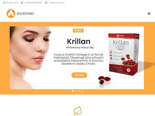 avanso je značka vysoce kvalitních vitamínů a doplňků stravy, vyráběných v souladu s nejnovějšími poznatky výzkumu v oblasti podpory lidského zdraví.