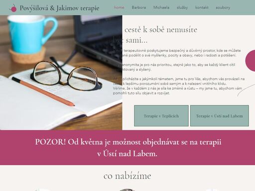ať už přicházíte s jakýmkoli tématem, jsme tu pro vás.
věříme, že v každém z nás je síla ke změně a růstu – my jsme tu, abychom vám pomohli tuto sílu objevit a rozvíjet. terapie individuální, párová či terapie pro děti teplice. najdi v sobě sebe terapie. 