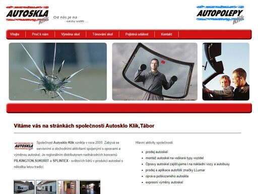 u automobilových, nákladních a užitkových vozidel zprostředkováváme servis a výměnu skel s možností tónování skel.