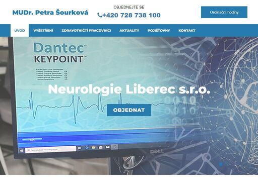 trápí vás neurologické obtíže? moderní ambulance v centru liberce nabízí komplexní diagnostiku a léčbu neurologických chorob. mudr. šourková | otevírací doba | objednání | kontakt