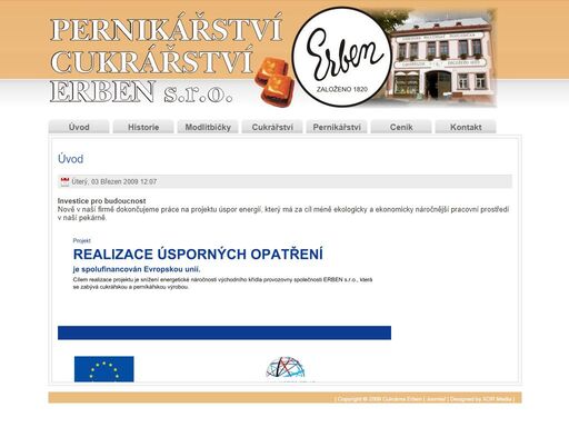 cukrárna erben miletín