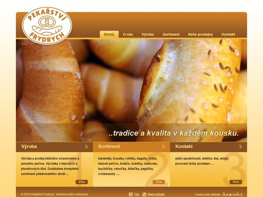 pekařství frydrych - tradice a kvalita v každém kousku