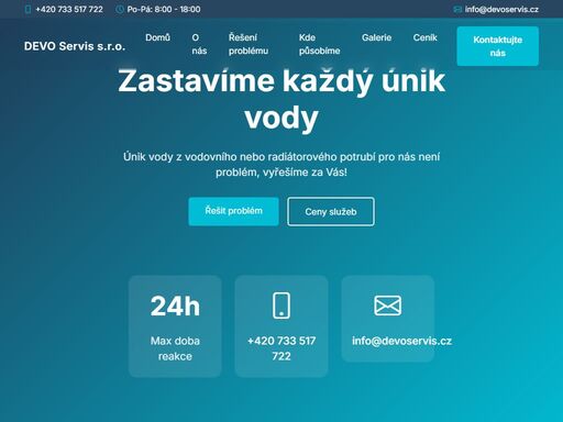 o úniku vody víme vše a dokážeme to hlavně kompletně vyřešit. kompletní řešení pro vás! vyhledání, detekce, oprava, zazdění, vysoušení, kompletní zpráva pro pojišťovnu.