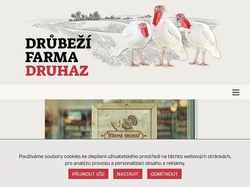kuřecí a krůtí farma