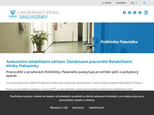 prestižní klinika s unikátní koncepcí zdravotní péče. ortopedie, fyzioterapie a rehabilitace v praze.