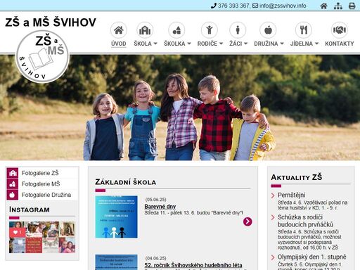 základní a mateřská škola švihov - informace pro žáky, rodiče, aktuality a informace ze života školy ve švihově.