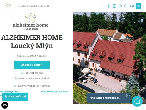 svěřte péči o své blízké do rukou oborových špiček z alzheimer home loucký mlýn . profesionální přístup, moderní vybavení a šťastní klienti