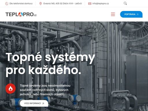 zaměřujeme se na topné systémy, stavební činnost, bytové domy a realizujeme foukané izolace