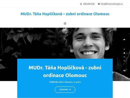moderně vybavená stomatologická praxe sídlící v poliklinice agel olomouc.
