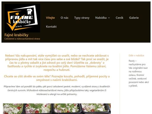 zdravá a nízkosacharidová strava na celý den.