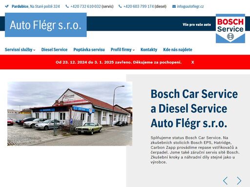auto servis pardubice nabízí opravy osobních vozů, seřízení geometrie a speciální servis diesel | auto flégr - autoservis, dieselservis