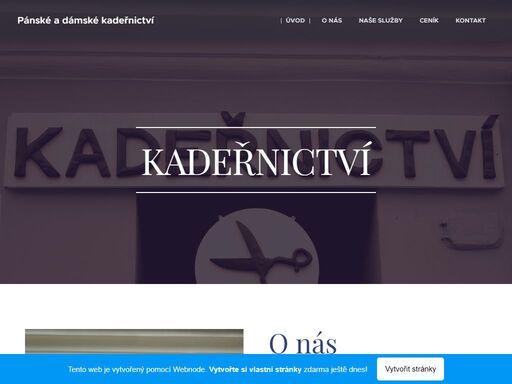 pánské a dámské kadeřnictví