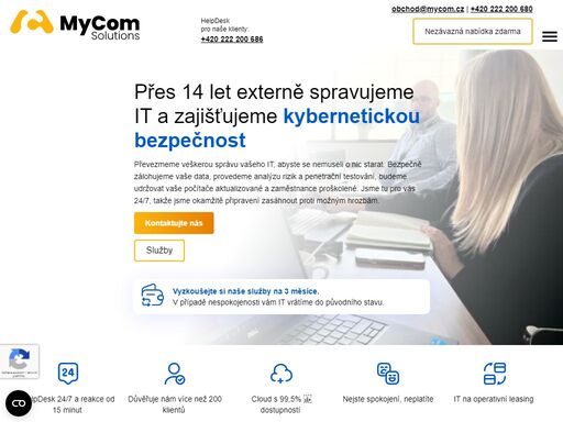 zajistíme veškerou správu vašeho it, abyste se nemuseli o nic starat. zálohujeme vaše data, provedeme analýzu rizik a budeme udržovat vaše počítače aktualizované.