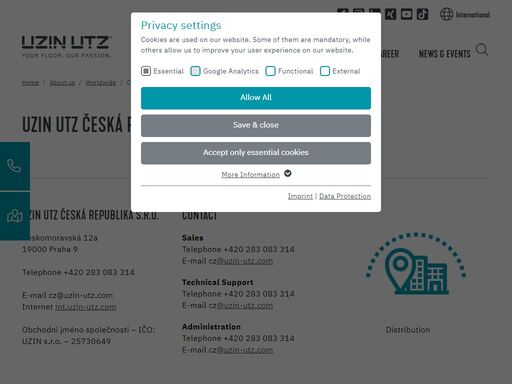 uzin utz operates in over 50 countries, offering innovative flooring solutions worldwide. global expertise in installation, maintenance, and renovation.