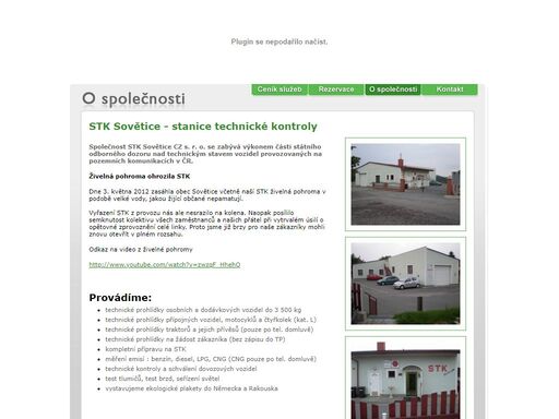 společnost stk sovetice s.r.o. se zabývá výkonem části státního odborného dozoru nad technickým stavem vozidel provozovaných na pozemních komunikacích v čr. 