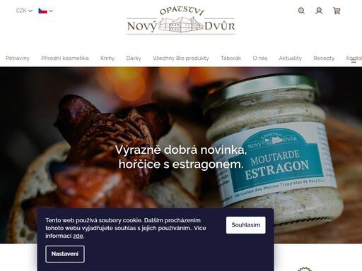 opatství nový dvůr bylo založeno v roce 2002 francouzským opatstvím ze sept-fons. naši mniši vyrábí prvotřídní produkty od hořčic až po ručně vyráběná mýdla a kosmetiku.