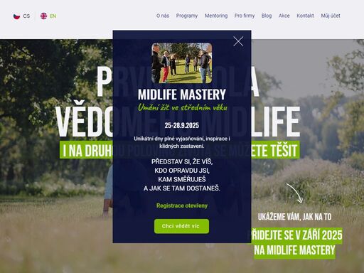 věříme, že na midlife i léta po něm se můžeme těšit. sami jsme na cestě. hledáme, chybujeme a učíme se každý den. přinášíme inspiraci, zajímavé zdroje i otázky, které provokují. spojujeme zajímavé lidi, vytváříme prostor pro sdílení i hlubší zamyšlení. 