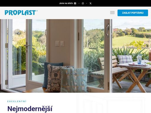 excelentnínejmodernější technologie výroby okenza každým naším oknem stojí špičková technologie a důraz na detail. díky tomu vám nabízíme produkty, které perfektně fungují a skvěle vypadají. více informací dlouhodobá životnostvýdrž, na kterou se můžete spolehnout. úspora, kterou pocítíte.naše okna i dveře jsou navrženy tak, aby odolaly času, počasí i každodennímu používání. díky špičkové tepelné izolaci zároveň