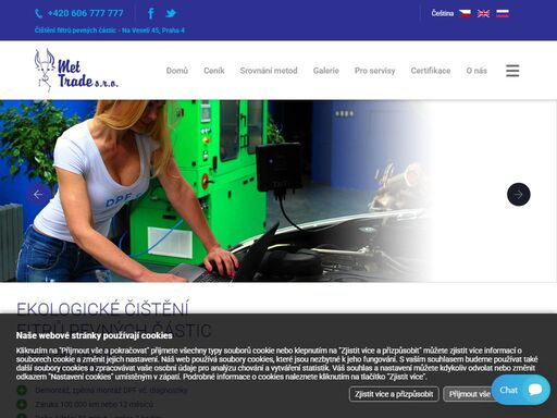 čištění filtru pevných částic, dpf, fap, scr, renovace dpf, čištění dpf, výkup katalyzátorů