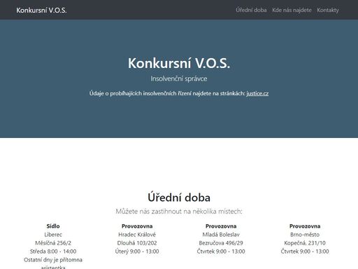 kokursní v.o.s. | insolvenční správce.