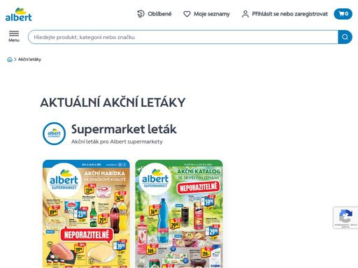 prohlédněte si aktuální letáky albert pro supermarket i hypermarket! čeká vás týdenní nabídka plná skvělých cen a akcí na vaše oblíbené produkty.